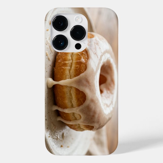 Delicious Glazed Donut Icing Drip iPhone Case (Baksida)