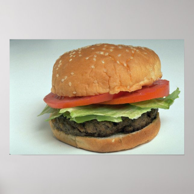 Delicious Hamburger Poster (Framsidan)