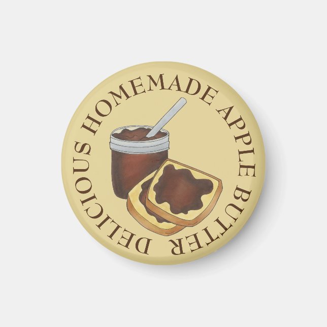 Delicious Homemade Apple Butter Pennsylvania Dutch Magnet (Framsidan)
