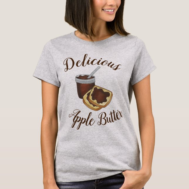 Delicious Homemade Apple Butter Pennsylvania Dutch T Shirt (Framsida)