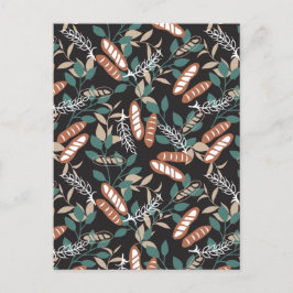 Delicious Homemade Baguette Bread Mönster Vykort