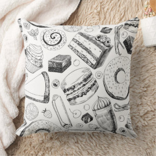 Delicious mönster kudde