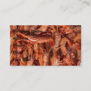 Delicious Prawns Visitkort