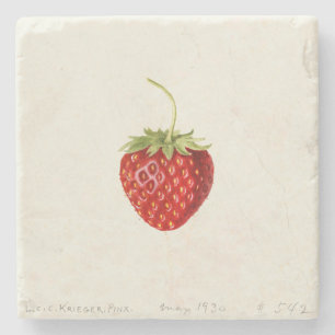 Delicious Red Strawberry (av Louis C.C. Krieger) Stenunderlägg