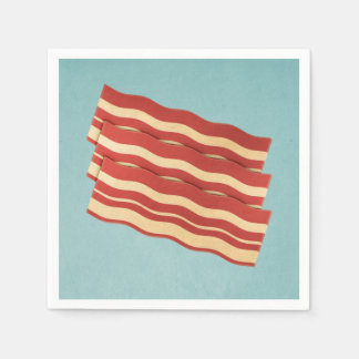 Delicious Retro Bacon Pappersservett