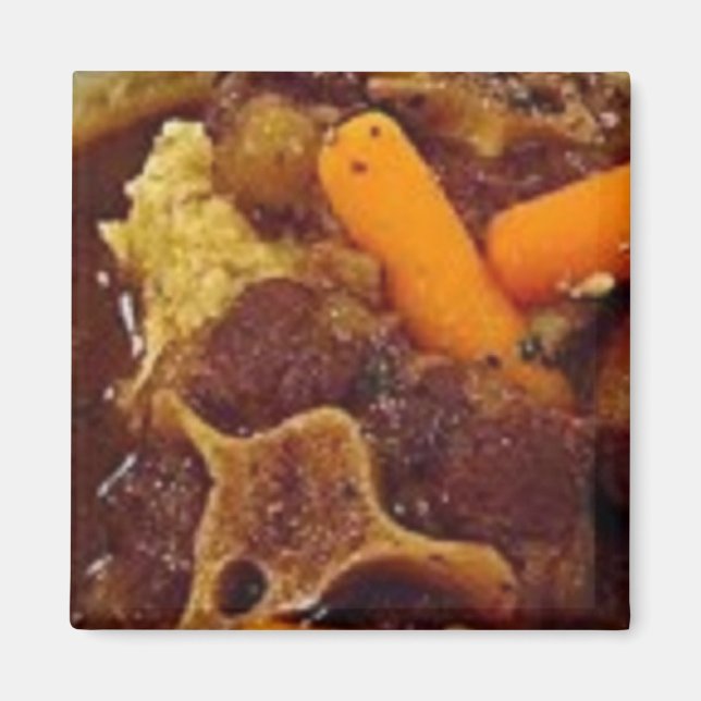 Delicious Tender Oxtails Magnet (Framsidan)