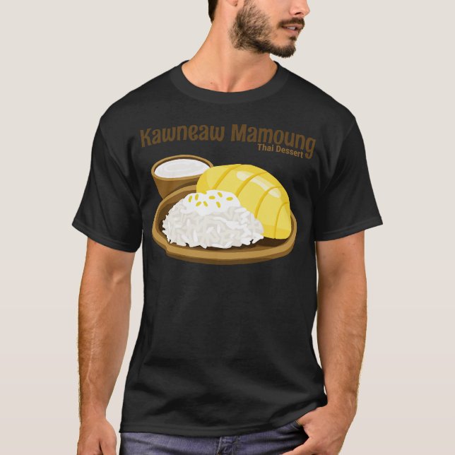 Delicious Thai Dessert T Shirt (Framsida)