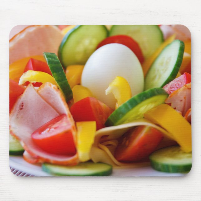 Delicious Vegetables Salad Food Bild Musmatta (Framsidan)