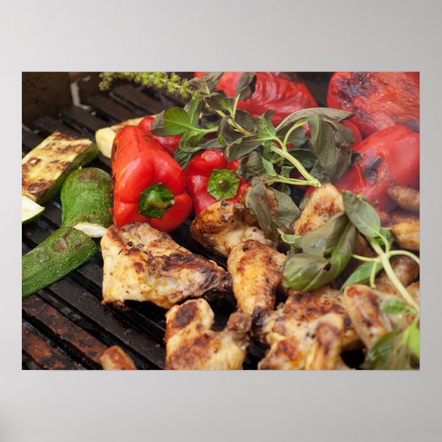 Deliciuos bbq poster (Framsidan)