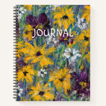 Delight Blommigt Day Journal - Proverbs Verse 3:5-