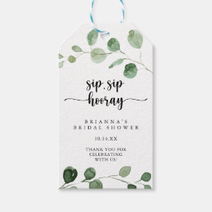 Delight Eucalyptus Sip Sip Hooray Möhippa Presentetikett