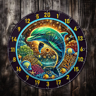 Delight från Ocean Harmony Dolphin Dartboard Delig Darttavla