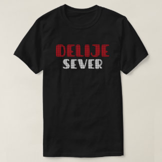 Delije Norr Rött Vitt T Shirt