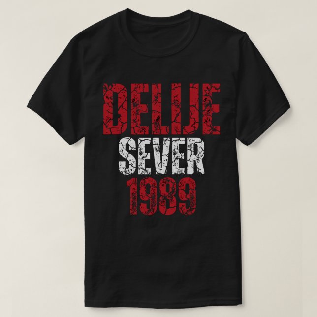 Delije Server 1989 T Shirt (Design framsida)