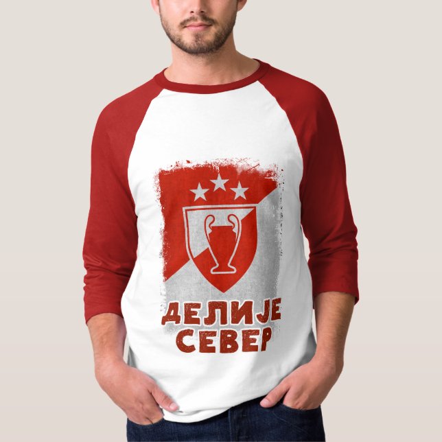 Delije Sever Crvena Zvezda Beograd Trophy T Shirt (Framsida)