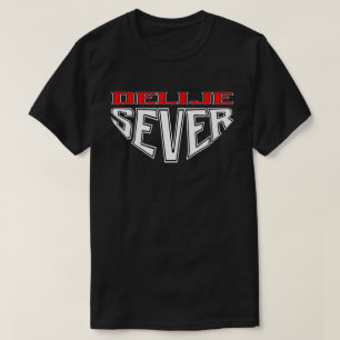 Delije Sever - Röd Vita T Shirt