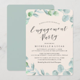 Delikat andetag | Inbjudan till Förlovningsfest