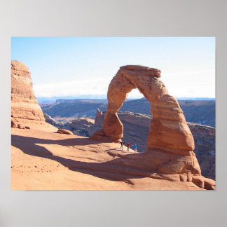 Delikat Arch - Arches National Park Poster