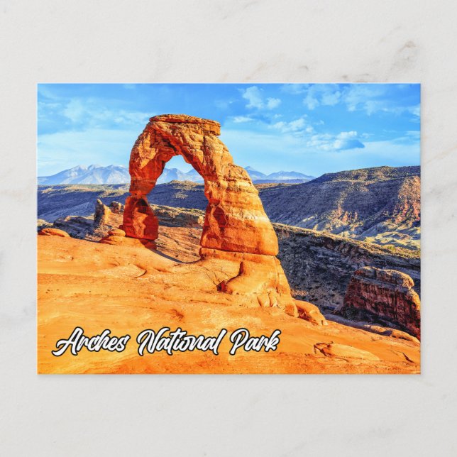 Delikat Arch, Arches National Park, USA Helg Vykort (Framsida)