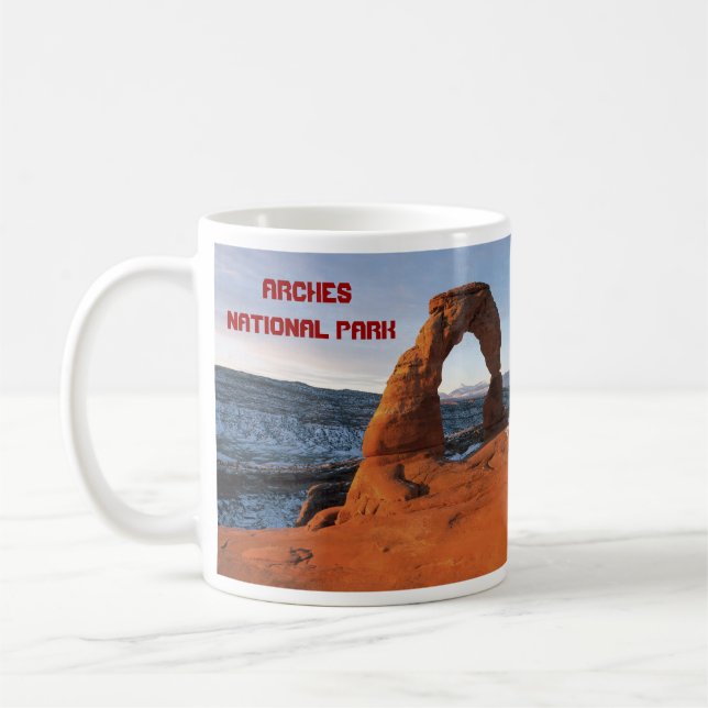 Delikat Arch, Arches nationalpark Mugg (Vänster)