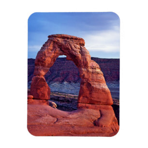 Delikat Arch in Arches National Park - Utah, USA Magnet