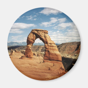 Delikat båge, bågar nationalpark, Utah Magnet