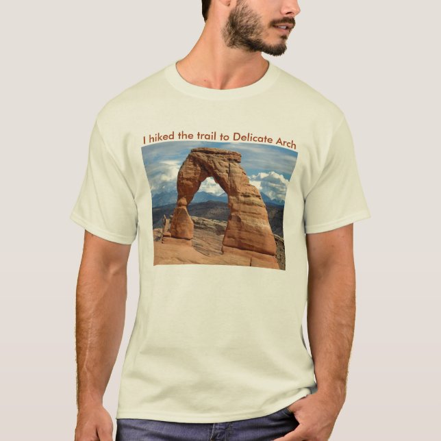 Delikat båge t shirt (Framsida)
