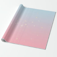 Delikat Blue Rosa Bokeh Aesthetic Gradient Ombre