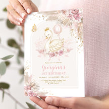 Delikat  Boho Svan Princess Girl Birthday