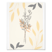 Delikat botaniskt konst Bouquet