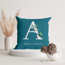 Delikat botaniskt monogram