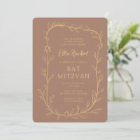 Delikat botaniskt stjärnor på David Pub Bat mitzva