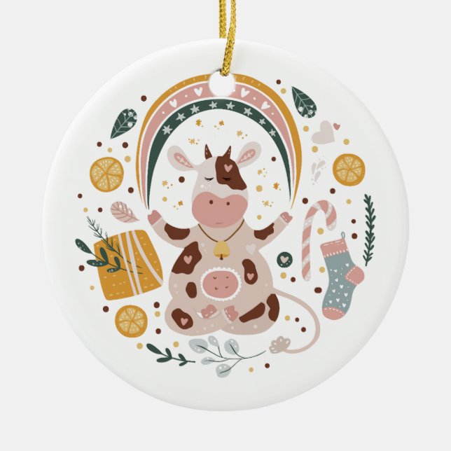 Delikat filigree Snowflake Ornament (Framsidan)