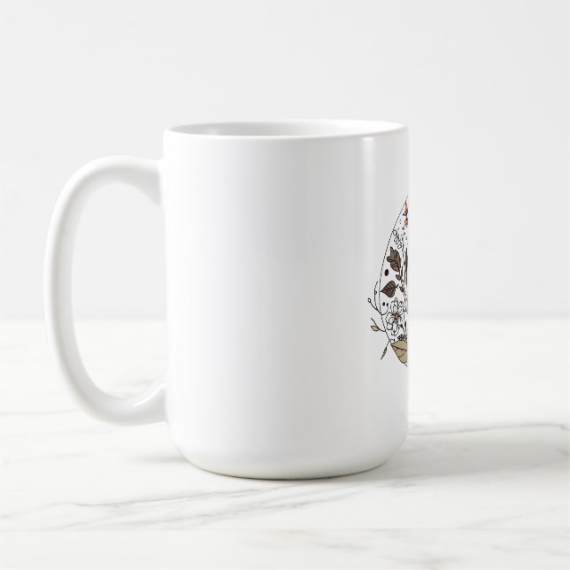 Delikat Flora N02 Kaffemugg (Vänster)