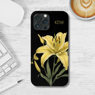 Delikat Gult Lily Monogram