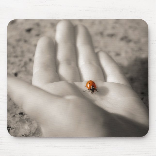 Delikat händer Mousepad Musmatta (Framsidan)