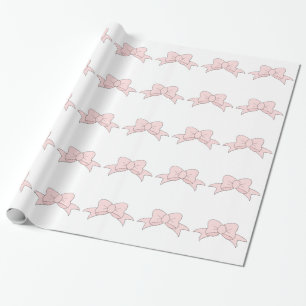 Delikat lite rosapilbåge presentpapper