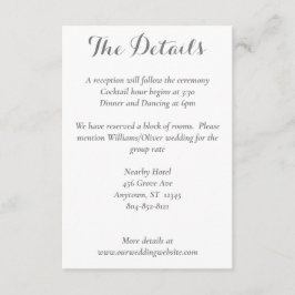 Delikat Magnolia-kort för Rosa och  information Tilläggskort