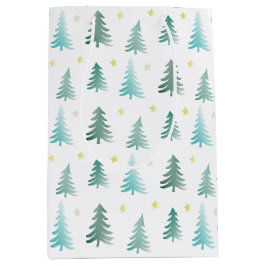 Delikat minimalistiskt grönt träd jul