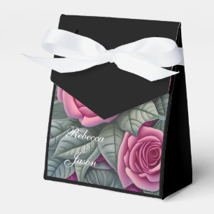Delikat Pastel Rosa Bröllop Ro Presentaskar
