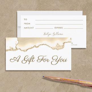 delikat Peach-agate-presentkort