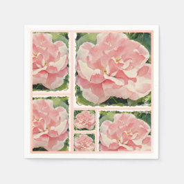 Delikat Ro för Rosa - Pappersservett