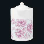 Delikat Rosa Chinoiserie Tekanna 40 ozs<br><div class="desc">Delikat Rosa Chinoiserie Tekanna 40 ozs</div>
