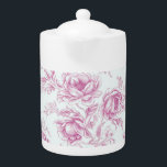Delikat Rosa Chinoiserie Tekanna 40 ozs<br><div class="desc">Delikat Rosa Chinoiserie Tekanna 40 ozs</div>