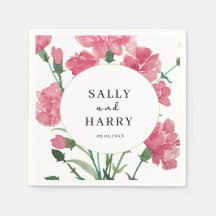 Delikat Rosa Flower Bröllop