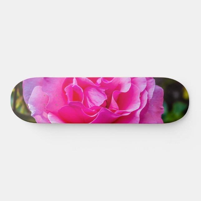 Delikat rosa ros. mini skateboard bräda 18,5 cm (Horz)