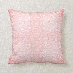 Delikat-Rosa-Snöre-Vintage-Med Kudde