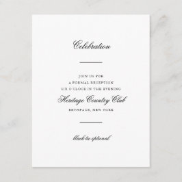 Delikat Snöre Black- och Guld-skriptmottagning Tilläggskort