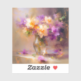 Delikat stillastående liv klistermärken