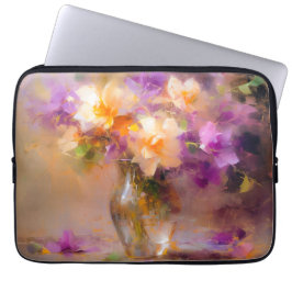 Delikat stillastående liv laptop fodral